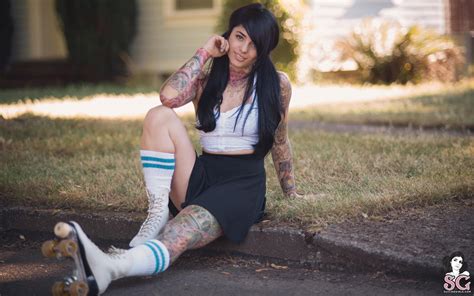 hot women with tattoos naked|SuicideGirls.